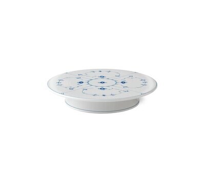 Royal Copenhagen Blue Fluted Plain Footed Cake Plate 12.5 Inch 1016763, MPN: 1016763, 5705140712503