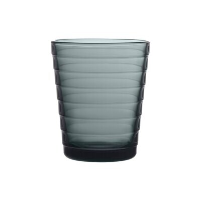 iittala Aino Aalto Tumbler Set of 2 7.75 oz. Dark Grey, MPN: 1057028, 6411923670210