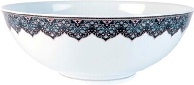 Deshoulieres Dhara Peacock Salad Bowl Large SD28-RI3189, MPN: SD28-RI3189, 3104361366137