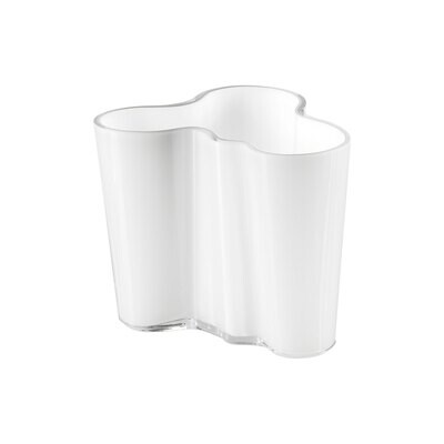 iittala Aalto Vase 3.75 Inch White, MPN: 1007038, 6411920004407