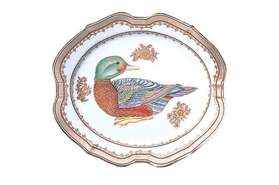 Mottahedeh Small Mallard Platter S2988, MPN: S2988,
