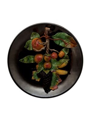 Bordallo Pinheiro Pinheiro Arte Bordallo Pinheiro Large Plate with Fruits Decorated 65004108, MPN: …