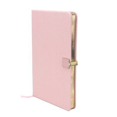 Addison Ross Pink &amp; Gold Notebook A5 Inch Pu Leather NB1002, MPN: NB1002, UPC/EAN: 5024043188391