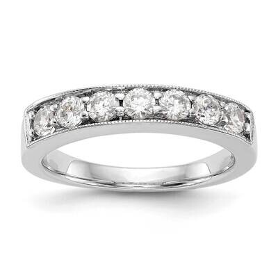 7-Stone Diamond Channel Band 14k White Gold RM3305B-070-WAA, MPN: RM3305B-070-WAA,