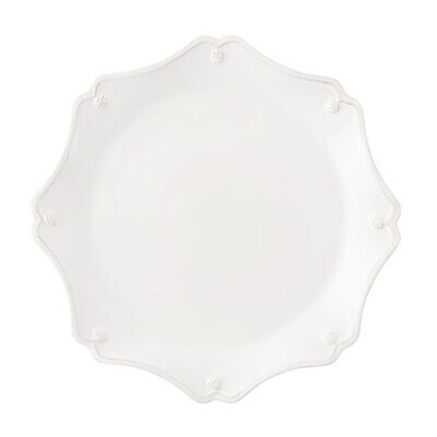 Juliska Berry &amp; Thread Whitewash Scallop Platter Charger JCS/W, MPN: JCS/W, 182222000133