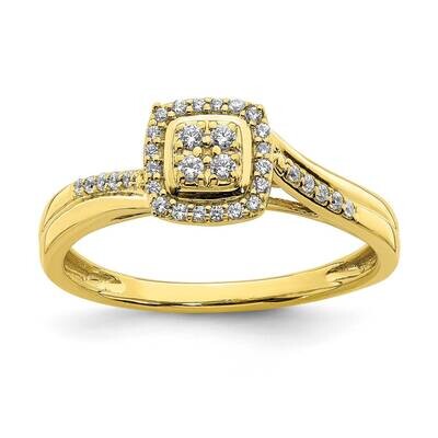 Diamond Engagement Ring 10k Yellow Gold RM6386E-016-0YAA, MPN: RM6386E-016-0YAA, 191101399282