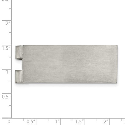 Money Clip Stainless Steel Brushed SRM168, MPN: SRM168, 191101017865