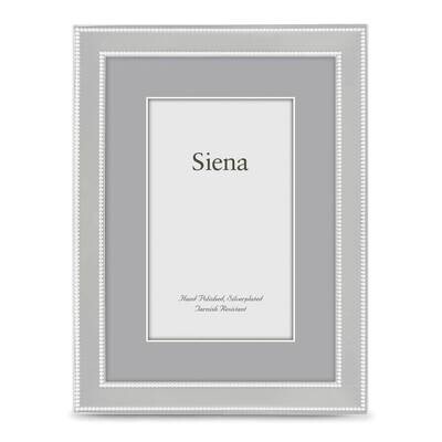 Double Beaded 8X10 Photo Picture Frame Silver-plated GM19953, MPN: GM19953, 820036016932