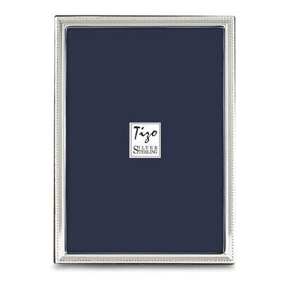 Narrow Beaded 8X10 Photo Picture Frame Sterling Silver GM19938, MPN: GM19938,