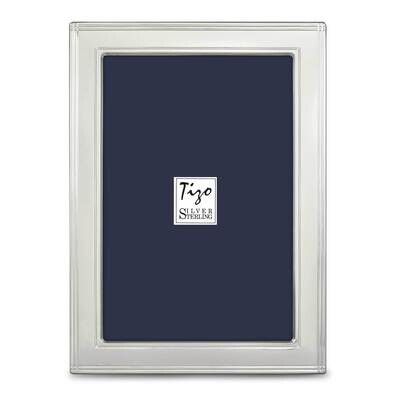Lined Edge 8X10 Photo Picture Frame Sterling Silver GM19941, MPN: GM19941,