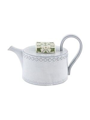 Bordallo Pinheiro Pinheiro Rua Nova Teapot Antique White 65020898, MPN: 65020898, 5600413603291