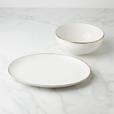 Lenox Trianna White 2-Piece Serveware Set 894109, MPN: 894109, 194372022064