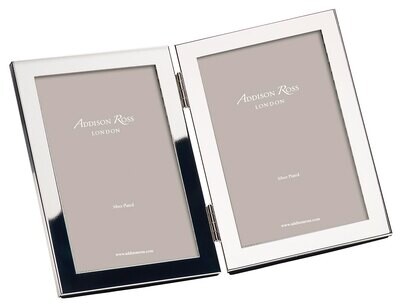 Addison Ross Classic Double Photo Frame 8 x 10 Inch Silver-plated FR0528, MPN: FR0528, UPC/EAN: 502…