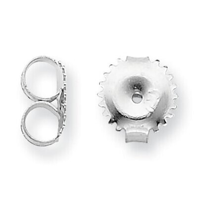 Heavy Friction Earring Nut 14k White Gold WG2712, MPN: WG2712,