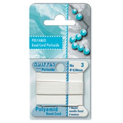 Size 2 Bead Cord Griffin Dark Blue Nylon (Polyamid) CRD110/2, MPN: CRD110/2, 654207104209