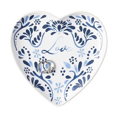 Juliska Iberian Journey Indigo Love Tray KI76/046, MPN: KI76/046, 810034834348