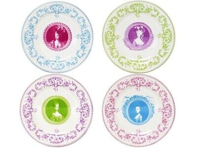 Gien Assiettes a Themes Marie-Antoinette Dessert Plates Assorted Marie-Antoinette 1818B4AD50, MPN: …