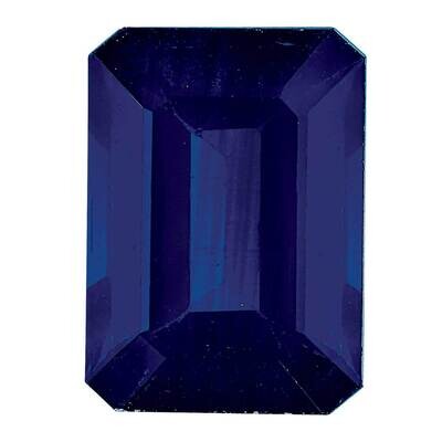 Sapphire Blue 6x4mm Emerald Cut A Quality SA-0604-OCE-BL-A, MPN: SA-OCE-BL-A,