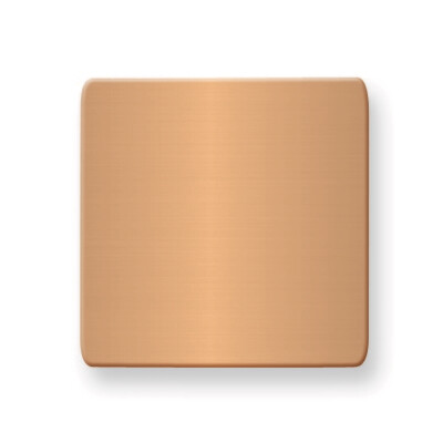 1 x 1 Square Copper Aluminum Plates-Sets of 6  GM3717-CA, MPN: GM3717-CA,