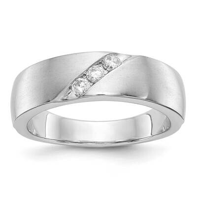 Diamond Vs/Si, D E F, Men&#39;s Band 14k White Gold True Origin Lab Grown RM3500B-021-WLD, MPN: RM3500B…