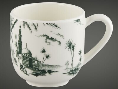 Gien Les Depareillees Green Espresso Cup 1841TMOK01, MPN: 1841TMOK01, 3660838021850