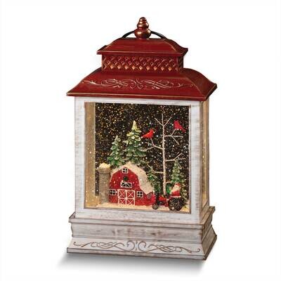 LED Santa Farmer Snow Lantern GM25643, MPN: GM25643, 89945761399
