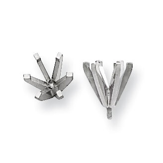Round 6-Prong High-Heavy with Peg Head 1.50ct. Setting Platinum PL150-9, MPN: PL150-9,