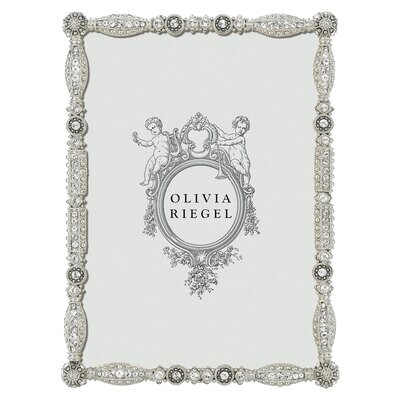 Olivia Riegel Silver Asbury 5 x 7 Inch Picture Frame RT1642, MPN: RT1642, 817655010557