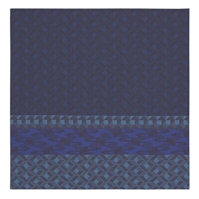 Le Jacquard Francais Napkin Caractere Blue 100% Cotton 23 x 23 Inch 28220 Set of 4, MPN: 28220, 366…