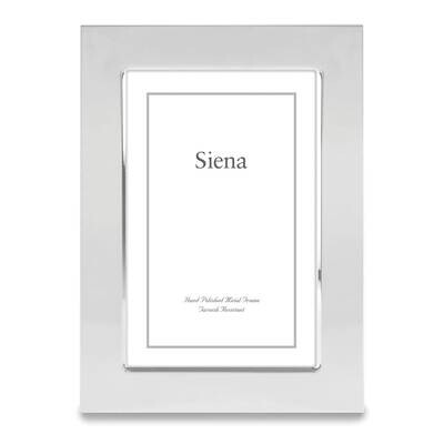 Silver-plated Plain Wide 5 x 7 Inch Picture Frame GM22461, MPN: GM22461, 820036024883