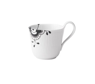Royal Copenhagen Black Fluted Mega High Handle Mug 11Oz 1017018, MPN: 1017018, 5705140716150