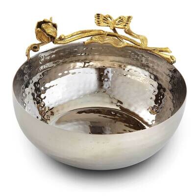 Butterfly Hammered Stainless Steel Salad Bowl GM22367, MPN: GM22367, 15227700626