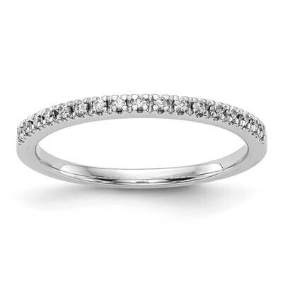Diamond Wedding Band 10k White Gold RM2764B-010-WAA, MPN: RM2764B-010-WAA, 883957321905
