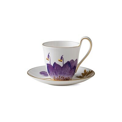 Royal Copenhagen Flora Cup &amp; Saucer 9 oz Pansy 1017555, MPN: 1017555, 5705140704065