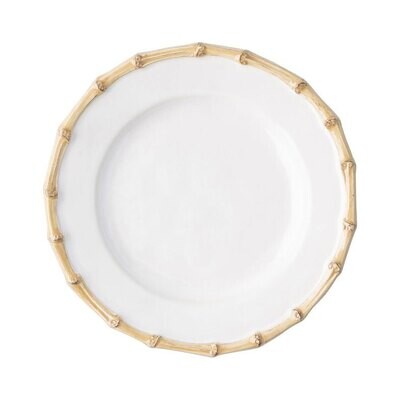 Juliska Classic Bamboo Natural Side Cocktail Plate KM03/34, MPN: KM03/34, 814057011892