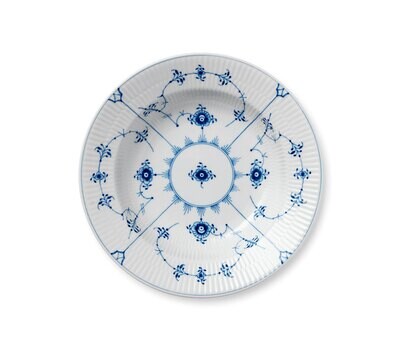 Royal Copenhagen Blue Fluted Plain Rim Soup Bowl 9 Inch 1017196, MPN: 1017196, 5705140156802
