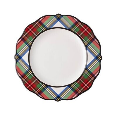 Juliska Stewart Tartan Dessert Salad Plate TN02/88, MPN: TN02/88, 810034832252