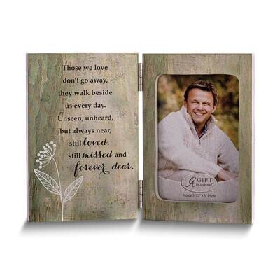 Those We Love Memorial Hinged Photo Frame with Engraving Plate GM24337, MPN: GM24337, 785525302678