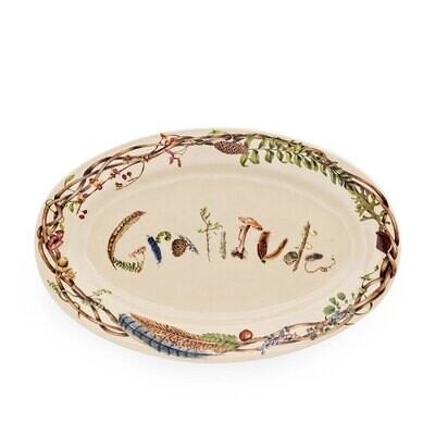 Juliska Forest Walk Gratitude 15 Inch Platter CW55/90, MPN: CW55/90, 810034836434