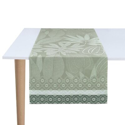 Le Jacquard Francais Nature Sauvage Green Runner 20 x 59 Inch 27446, MPN: 27446, 3660269274467