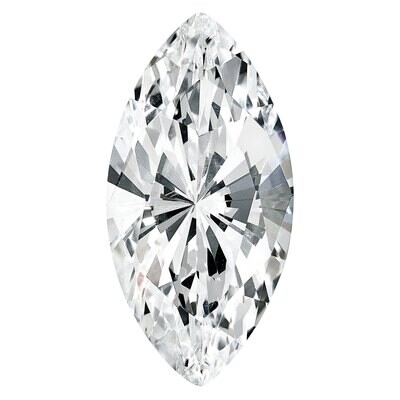 Cubic Zirconia White 12X6mm Marquise AAA Quality Gemstone CZ-1206-MQF-WH-AAA, MPN: CZ-1206-MQF-WH-A…
