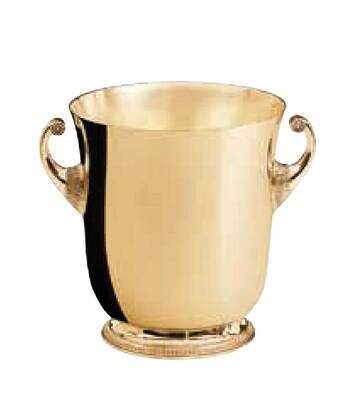 Ercuis Empire Champagne Bucket 8.625 Inch Gold Plated F500101220, MPN: F500101220, 8014808125928