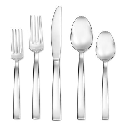 Hampton Forge Darlene 20 Piece Flatware Set SFB48D20SN, MPN: SFB48D20SN, 733652157906