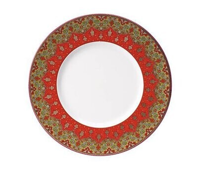 Deshoulieres Dhara Red Dinner Plate AP-HA7438, MPN: AP-HA7438, 3104361291743