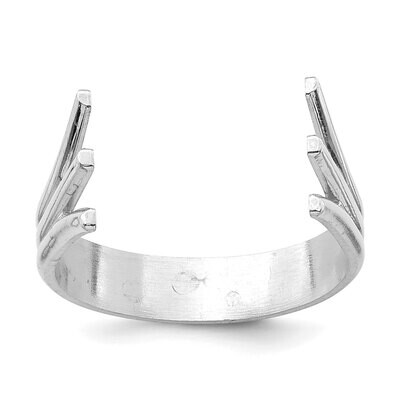 Die Struck Shank 14k White Gold WGSH116, MPN: WGSH116,