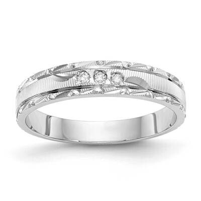AA Quality Trio Ladies Wedding Band 14k White Gold Y2477AA-L, MPN: Y2477AA-L, 886774135076