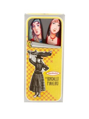 Bordallo Pinheiro Pinheiro Sardine Pack 2 Sardinhas Pedro &amp; Ines Decorated, MPN: 65025604,
