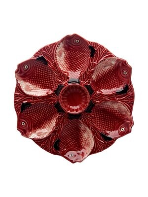 Bordallo Pinheiro Pinheiro Fish Plate Parts Decorated Red 65001570, MPN: 65001570, 5600876074416