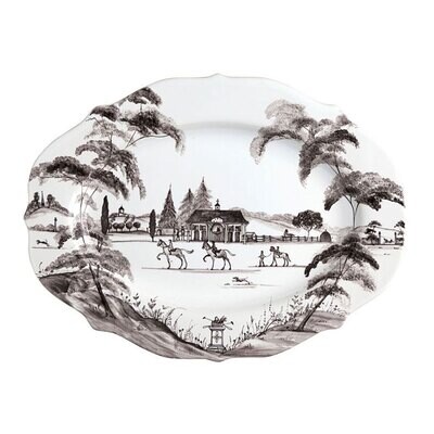 Juliska Country Estate Flint 15 Inch Serving Platter Stable CE55/94, MPN: CE55/94, 814057016385