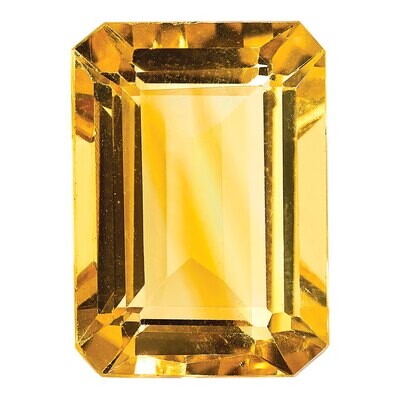 Citrine 9X7mm Emerald Cut AA Quality Gemstone CI-0907-OCE-AA, MPN: CI-0907-OCE-AA,
